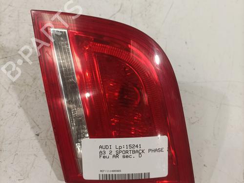Used Right tailgate light Right tailgate light AUDI A3 Sportback (8PA) 2.0 TDI 16V quattro (140 hp) 29208025 29208025
