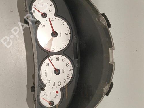 Used Instrument cluster PEUGEOT 206 SW (2E/K) 1.4 HDi (68 hp) 22575456