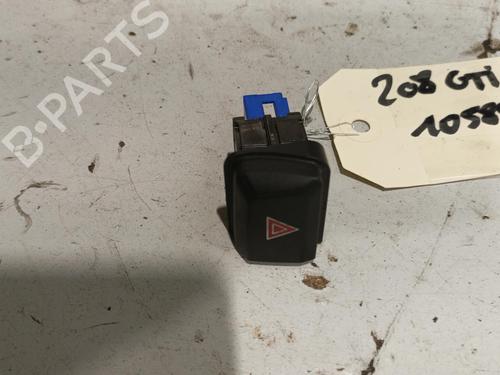 Used Warning switch PEUGEOT 208 I (CA_, CC_) 1.6 GTi (208 hp) 22582795
