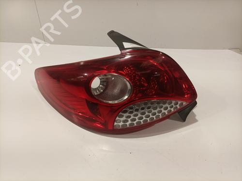 Used Left taillight PEUGEOT 206+ (2L_, 2M_) 1.1 (60 hp) 24212553