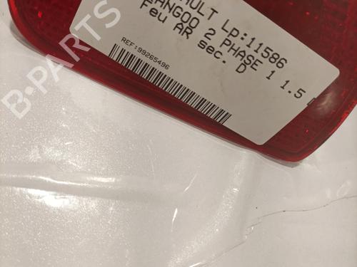 Right tailgate light RENAULT KANGOO Express (FW0/1_) 1.5 dCi 75 (FW07, FW10, FW04) | BP23781954C80 - Image 10