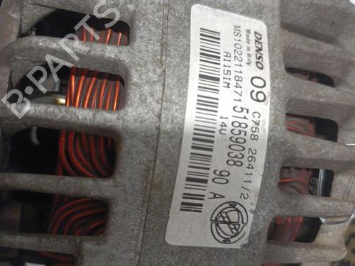 Used Alternator FIAT PANDA (169_) 1.2 (169AXF2A, 169AXF1A) (69 hp) 22586954