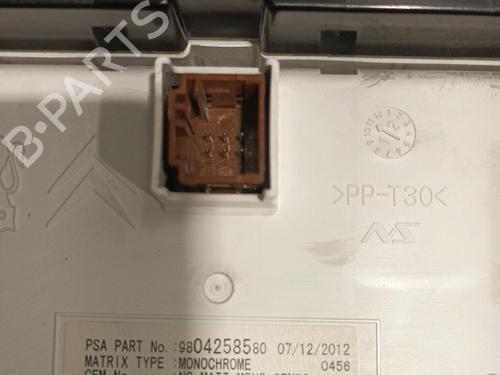 Used Instrument cluster PEUGEOT 3008 I MPV (0U_) 2.0 HDi Hybrid4 (0URHCA) (200 hp) 22575058