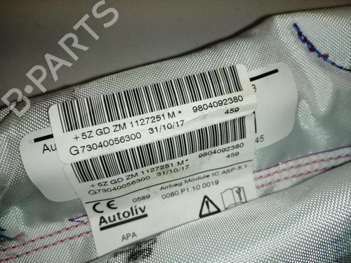 Left curtain airbag PEUGEOT 208 I (CA_, CC_) 1.2 VTI 82 | BP22581188C11 