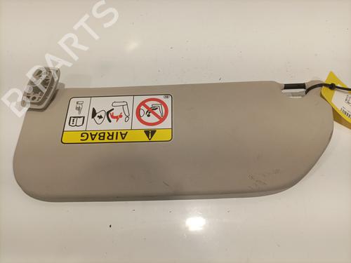 Used Right sun visor Right sun visor CITROËN C1 II (PA_, PS_) 1.0 VTi 72 (72 hp) 25594291 25594291
