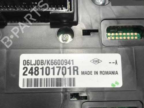 Instrument cluster RENAULT CLIO V (B7_) 1.5 Blue dCi 85 (B7AG) | BP26435184C47 