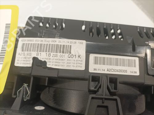 Instrument cluster MERCEDES-BENZ E-CLASS (W212) E 300 Hybrid / BlueTEC Hybrid (212.098) | BP26429425C47 