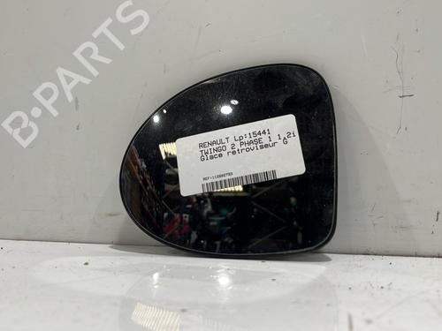 Left mirror glass RENAULT TWINGO II (CN0_) 1.2 16V (CN04, CN0B) | BP29718156C148 
