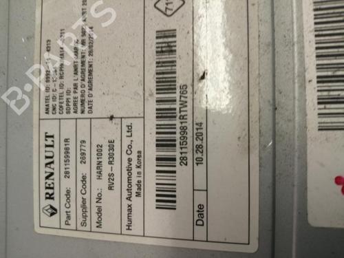 Radio RENAULT CLIO IV (BH_) 1.5 dCi 75 | BP22571319E6 