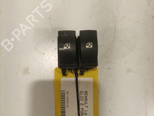 Used Right front window switch Right front window switch RENAULT CLIO II (BB_, CB_) 1.2 (BB0A, BB0F, BB10, BB1K, BB28, BB2D, BB2H, CB0A,... (58 hp) 24541175 24541175