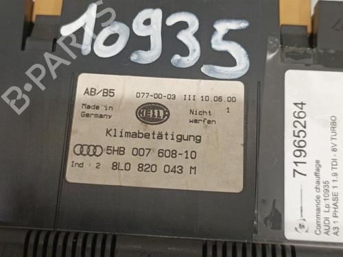 Used Climate control AUDI A3 (8L1) 1.9 TDI (90 hp) 22572134