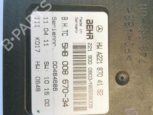 Used Electronic module Electronic module MERCEDES-BENZ S-CLASS (W221, V221) S 350 BlueTec (221.026, 221.126) (258 hp) 22583908 22583908