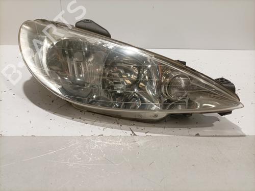 Right headlight PEUGEOT 206 Hatchback (2A/C) 1.4 HDi eco 70 | BP22589152C29 