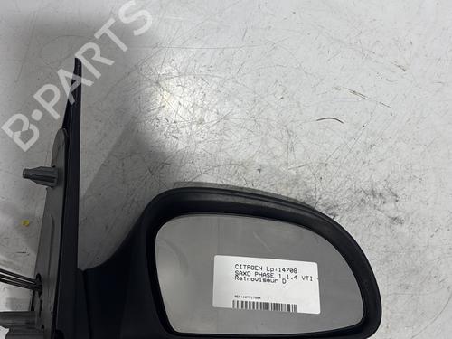 Used Right mirror CITROËN SAXO (S0, S1) 1.4 VTS (75 hp) 27723165