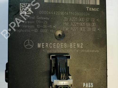 Used Electronic module MERCEDES-BENZ S-CLASS (W221, V221) S 350 BlueTec (221.026, 221.126) (258 hp) 22583909
