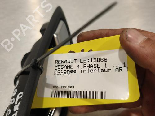 Rear right interior door handle RENAULT MEGANE IV Hatchback (B9A/M/N_) 1.6 TCe 205 (B9MV) | BP36650804I16 - Image 3
