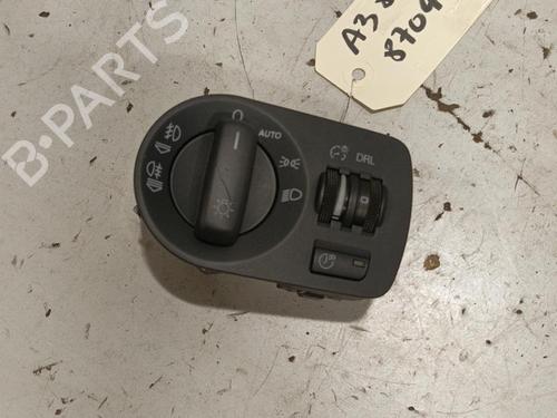 Used Headlight switch Headlight switch AUDI A3 Sportback (8PA) 2.0 TFSI (200 hp) 22577014 22577014