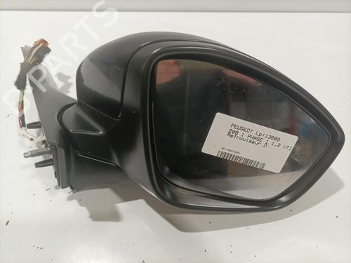 Used Right mirror PEUGEOT 208 I (CA_, CC_) 1.2 VTI 82 (82 hp) 26297217
