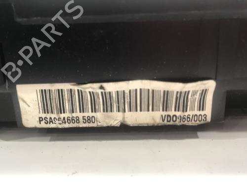 Used Instrument cluster Instrument cluster CITROËN XSARA PICASSO (N68) 2.0 HDi (90 hp) 25923355 25923355