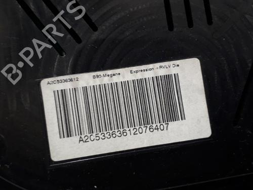 Instrument cluster RENAULT MEGANE III Hatchback (BZ0/1_, B3_) 1.5 dCi (BZ09, BZ0D, BZ1W, BZ29, BZ14) | BP22569544C47 