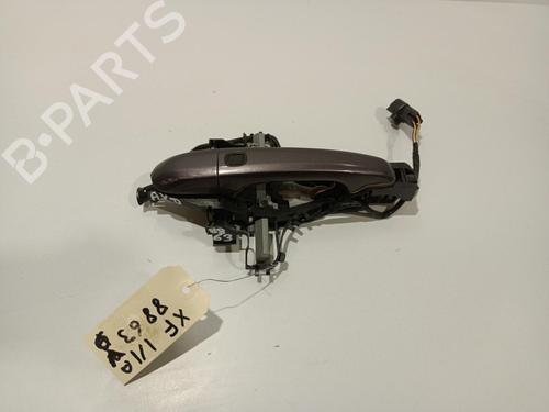 Used Front right exterior door handle JAGUAR XF I (X250) 2.7 D (207 hp) 26297004