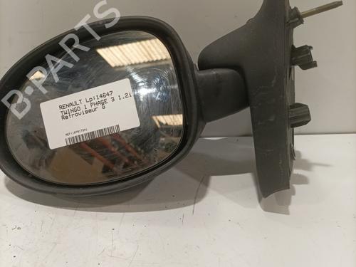 Ryggespeil venstre RENAULT TWINGO I (C06_) 1.2 16V (C060) (60 hp) 27485141