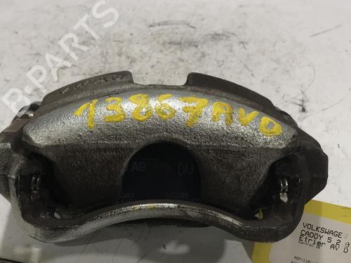 Used Right front brake caliper VW CADDY V Box Body/MPV (SBA, SBH) 2.0 TDi BMT (122 hp) 27883894
