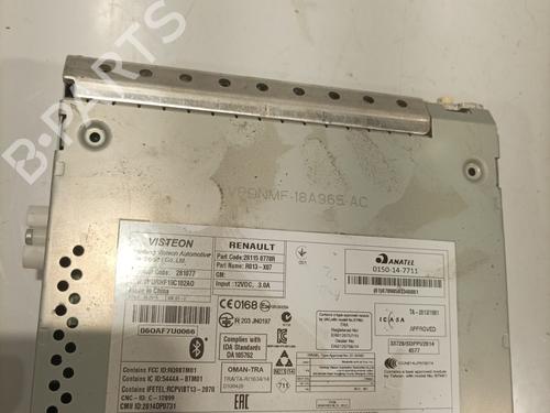 Bilradio RENAULT TWINGO III (BCM_, BCA_) 1.0 SCe 70 | BP24454560E6 