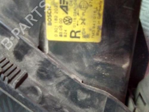 Right headlight VW SHARAN (7M8, 7M9, 7M6) 1.9 TDI | BP22591929C29 