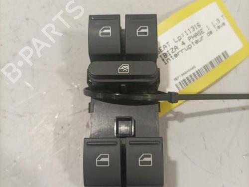 Left front window switch SEAT IBIZA IV (6J5, 6P1) 1.9 TDI | BP22579326I27 