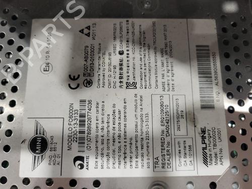 Radio MINI MINI (F55) Cooper | BP31114309E6 