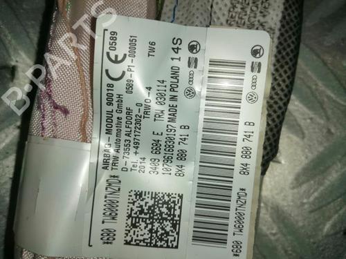 Right curtain airbag AUDI A1 Sportback (8XA, 8XF) 1.6 TDI | BP22584279C12 