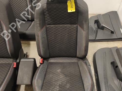 Seats set VW POLO VI (AW1, BZ1, AE1) 1.0 TSI | BP36414126C78 - Image 9