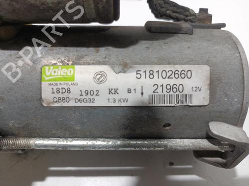 Used Starter Starter FIAT 500 (312_) 1.3 D Multijet (312AXB1A) (75 hp) 22587188 22587188