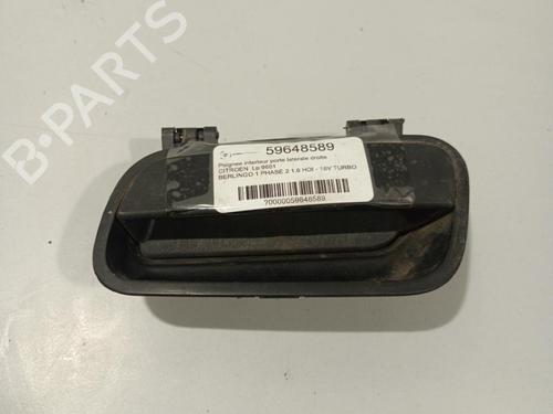 Used Rear right interior door handle CITROËN BERLINGO / BERLINGO FIRST MPV (MF_, GJK_, GFK_) 1.6 HDI 75 (MF9HW, GJ9HWC, GF9HWC, GN9HWC) (75 hp) 22575512