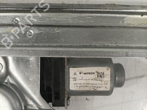 Front left window mechanism PEUGEOT PARTNER Box Body/MPV 1.6 BlueHDi 100 | BP29255341C22 
