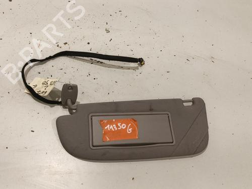 Left sun visor PEUGEOT 607 (9D, 9U) 2.7 HDi 24V | BP22576467I1 