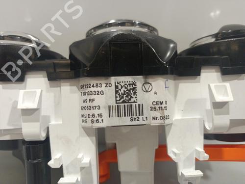 Climate control PEUGEOT 208 I (CA_, CC_) 1.2 VTI 82 | BP22575590I5 