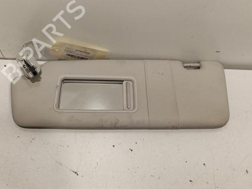 Used Left sun visor Left sun visor AUDI A3 Sportback (8PA) 2.0 TFSI (200 hp) 22572607 22572607
