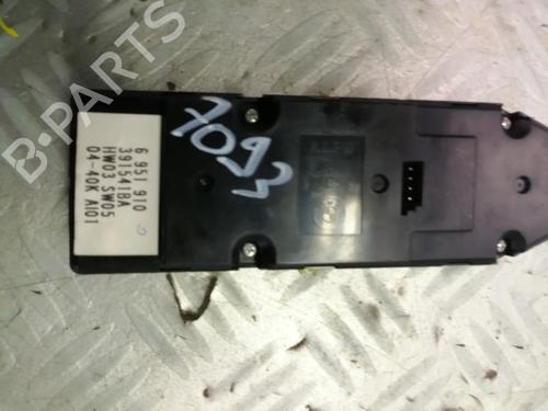 Used Left front window switch BMW 5 (E60) 530 d (218 hp) 22571511