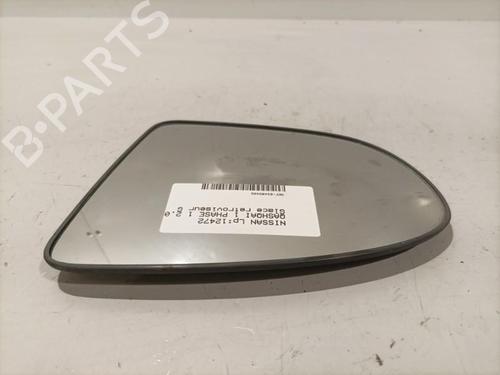 Used Left mirror glass NISSAN QASHQAI / QASHQAI +2 I (J10, NJ10, JJ10E) 2.0 dCi All-wheel Drive (150 hp) 22585469