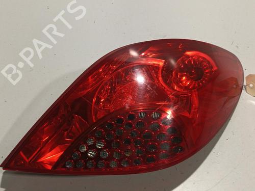 Used Right taillight Right taillight PEUGEOT 207 (WA_, WC_) 1.6 HDi (90 hp) 22575063 22575063