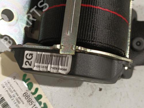Used Rear left belt tensioner PEUGEOT 208 I (CA_, CC_) 1.6 GTi (208 hp) 22582768