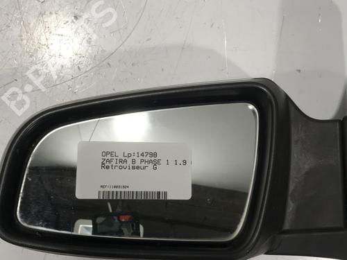 Used Left mirror OPEL ZAFIRA / ZAFIRA FAMILY B (A05) 1.9 CDTI (M75) (150 hp) 28374806