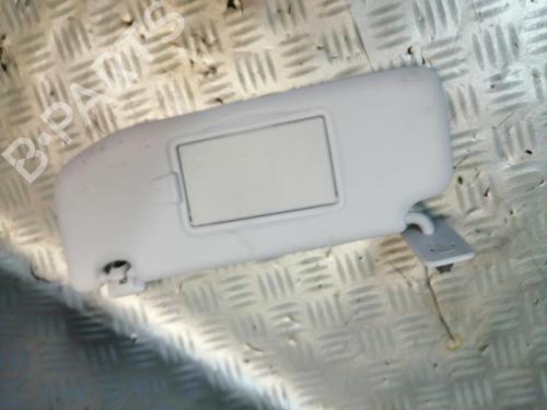 Used Left sun visor Left sun visor PEUGEOT 208 I (CA_, CC_) 1.6 BlueHDi 100 (100 hp) 22578318 22578318