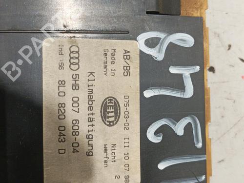 Climate control AUDI A3 (8L1) 1.9 TDI | BP22576491I5 