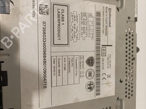 Radio FIAT PANDA (312_, 319_) 1.3 D Multijet 4x4 (312PXS2A) | BP24521739E6