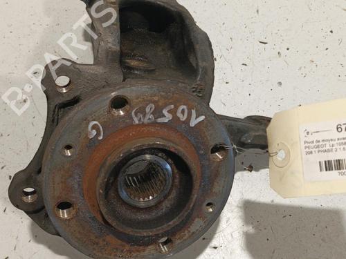 Left front steering knuckle PEUGEOT 208 I (CA_, CC_) 1.6 GTi | BP22572660M25