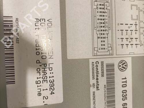 Radio VW EOS (1F7, 1F8) 2.0 TDI 16V | BP23781828E6 - Image 3