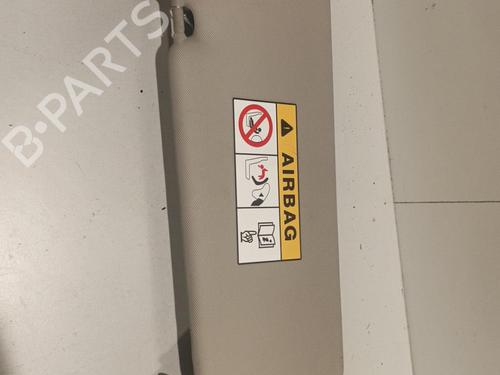 Right sun visor RENAULT CLIO IV (BH_) 1.5 dCi 90 | BP22570901I2 